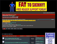 Tablet Screenshot of fattoskinny.net